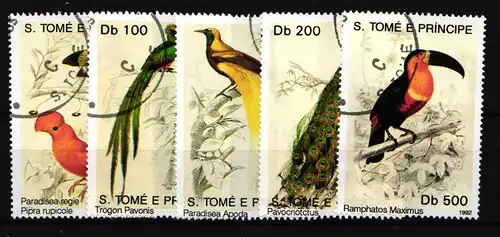 Sao Tome e Principe 1353-1357 gestempelt #GD220