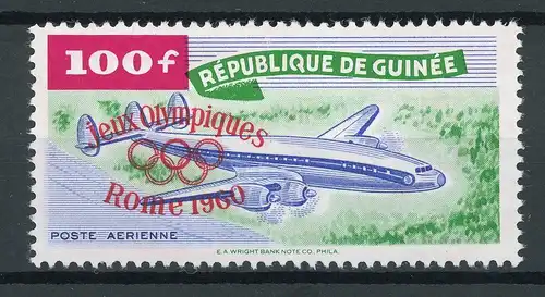 Guinea 51 postfrisch Olympia 1960 Rom #1H730