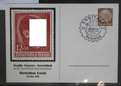 Deutsches Reich PP122/C85-01 als Ganzsache Freital #BC658
