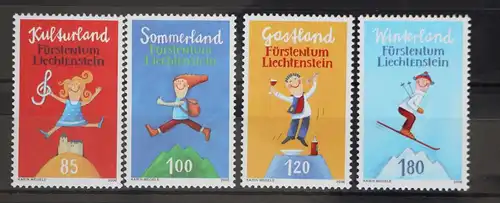 Liechtenstein 1412-1415 postfrisch #GD473
