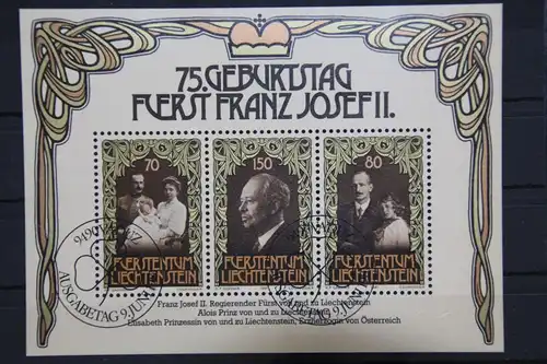 Liechtenstein Block 11 gestempelt #GB835