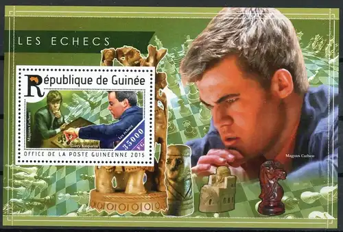 Guinea Block 2511 postfrisch Schach #GB191