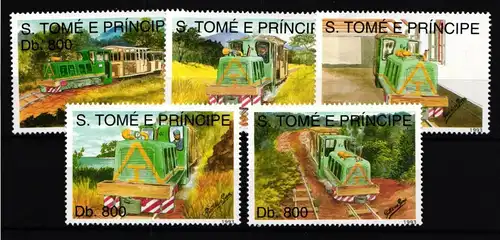 Sao Tome e Principe 1411-1415 postfrisch #GD281