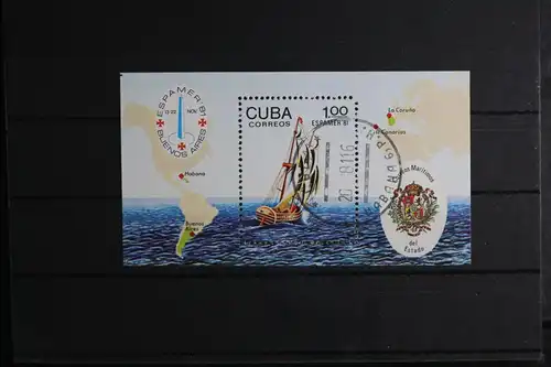 Cu (ba) Block 70 mit 2596 gestempelt Schifffahrt #FU887