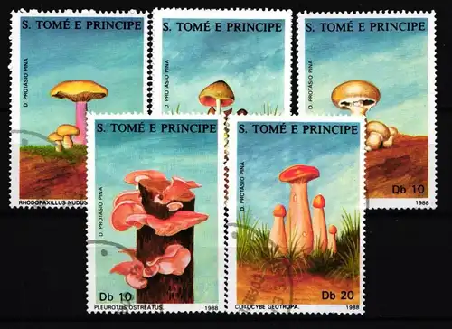 Sao Tome e Principe 1043-1047 gestempelt #GD342