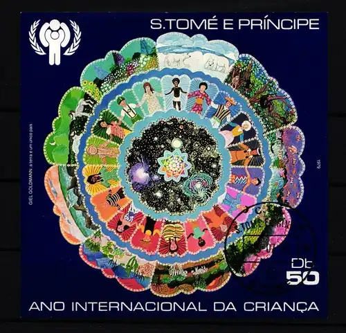 Sao Tome e Principe Block 34 gestempelt #GD283