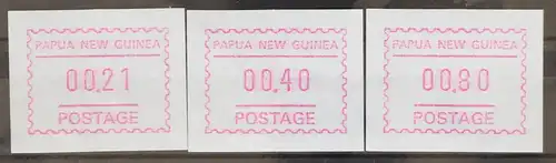 Papua Neuguinea 2 postfrisch Automatenmarken #GD345