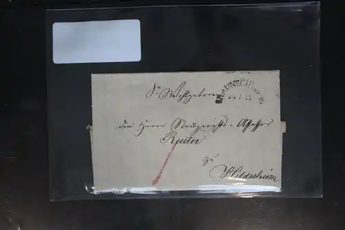 Braunschweig auf Brief Braunschweig-Hildesheim #BC717