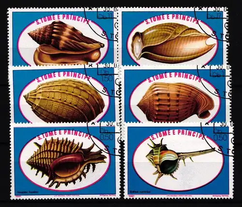 Sao Tome e Principe 680-685 gestempelt #GD338