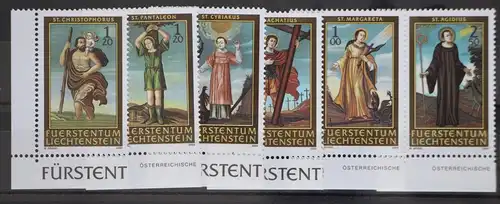 Liechtenstein 1341-1346 postfrisch #GD456