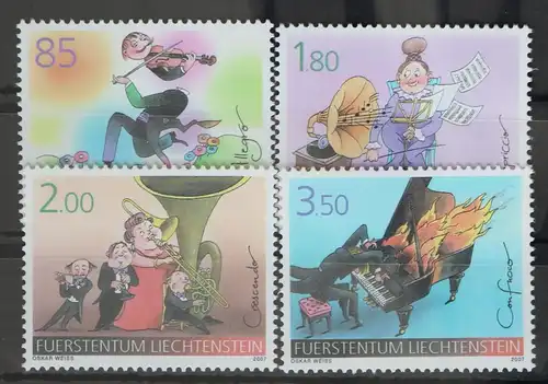 Liechtenstein 1438-1441 postfrisch #GD479