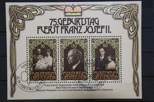 Liechtenstein Block 11 gestempelt #GB833