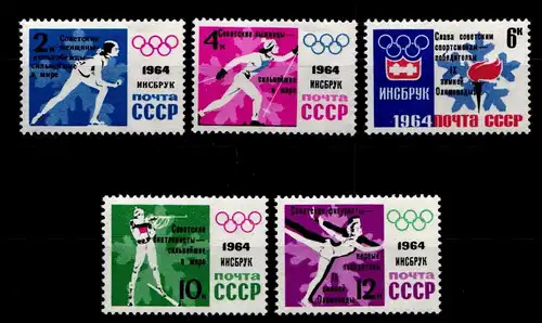 Sowjetunion 2887-2891 postfrisch #GF161