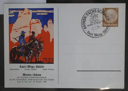 Deutsches Reich PP122/C88-02 als Ganzsache Rathen #BC655