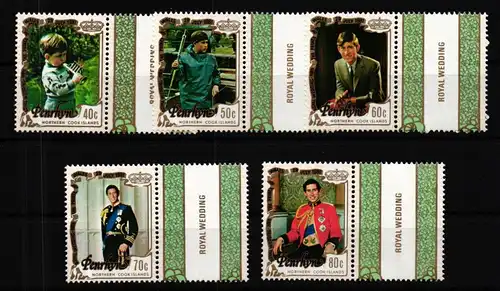 Penrhyn 222-226 postfrisch #GF069