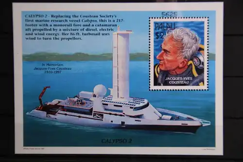 Palau Block 58 mit 1240 postfrisch Schifffahrt #FU786