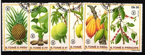 Sao Tome e Principe 744-749 A gestempelt #GD192