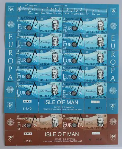 Großbritannien Guernsey 278-281 postfrisch als Kleinbogensatz #GF403