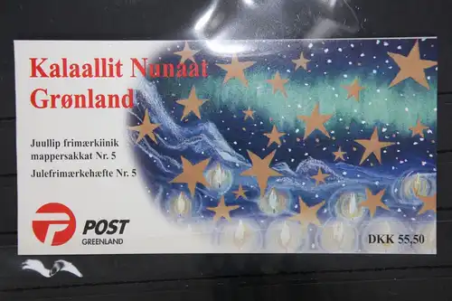 Grönland 359-360 postfrisch als Markenheftchen #GB843