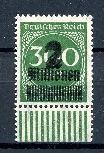 Deutsches Reich Weimar Abart 310 DD postfrisch signiert #2A003