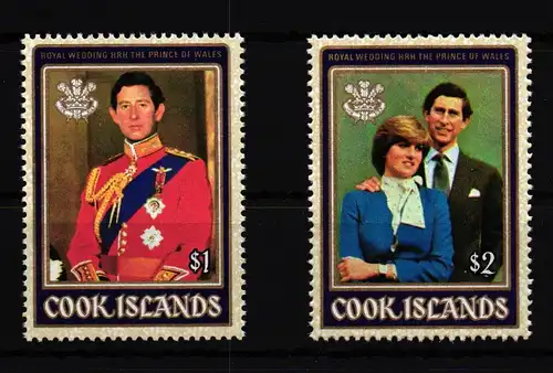 Cook Inseln 778-779 postfrisch #GF041