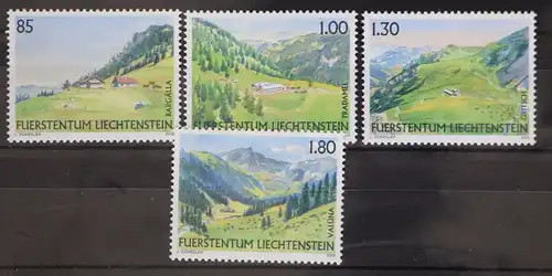 Liechtenstein 1383-1386 postfrisch #GD465