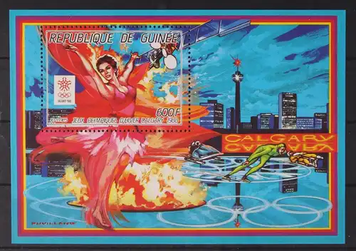 Guinea Block 254 postfrisch #FW949