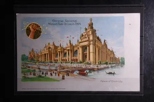 USA Postkarte Worlds Fair St. Louis 1904 Weltauststellung #FZ490