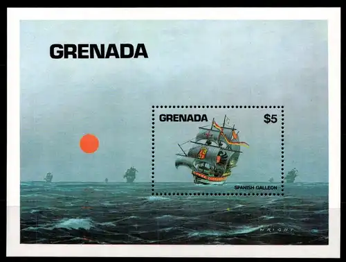 Grenada 4720 postfrisch Block Schifffahrt #GA567