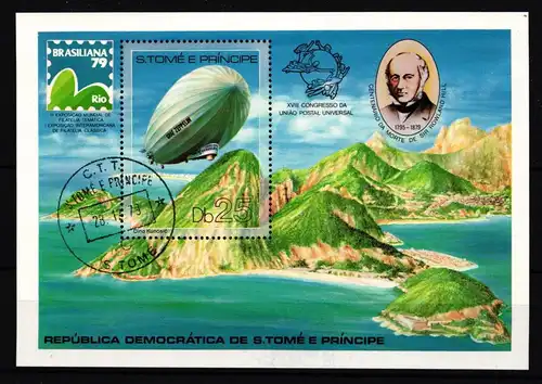 Sao Tome e Principe Block 36 A gestempelt #GD328