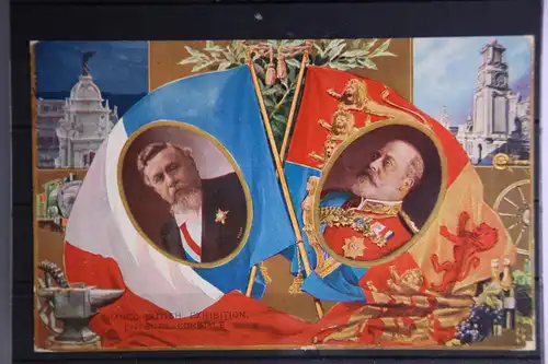 Großbritannien Postkarte Weltausstellung 1908 Expo London #GF526