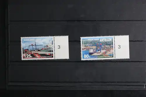 Niederländische Antillen 752-753 postfrisch Schifffahrt #FU911