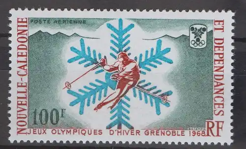 Neukaledonien 447 postfrisch Olympia 1968 Grenoble #GD408