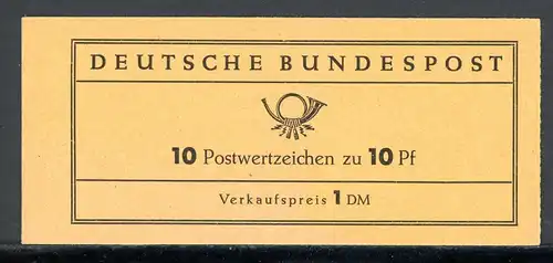 Bund Markenheftchen MH 6 g postfrisch #2A024