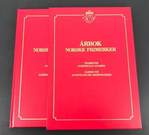 Norwegen Jahrbuch 1990 kpl. mit Kassette postfrisch #HC276