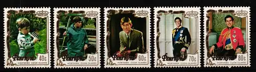 Penrhyn 222-226 postfrisch #GF066