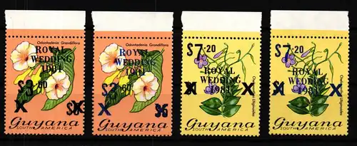 Guyana 616 a, b-617 a, b postfrisch #GF061