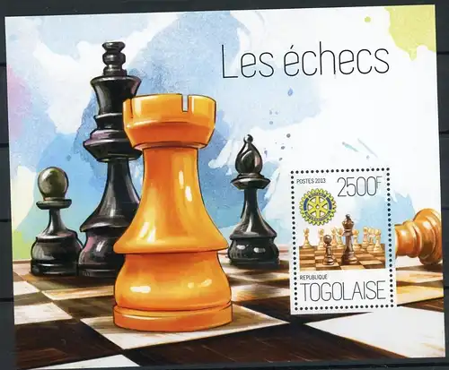 Togo Block 920 postfrisch Schach #GB754