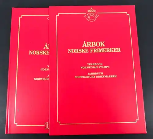 Norwegen Jahrbuch 1992 kpl. mit Kassette postfrisch #HC299