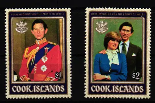 Cook Inseln 778-779 postfrisch #GF042
