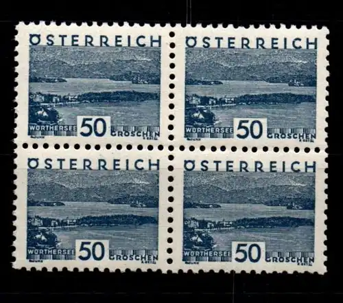 Österreich 541 postfrisch im Viererblock ungefaltet #GF943