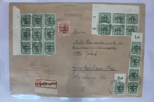 SBZ 200B auf Brief als Mischfrankatur portogerecht #BC774