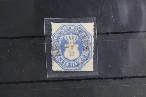 Mecklenburg-Strelitz 5 gestempelt leichte Mängel, signiert Richter #GH551