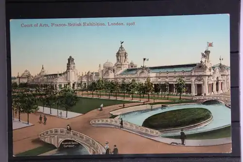 Großbritannien Postkarte Weltausstellung 1908 Expo London #GF527