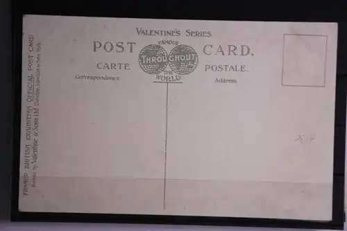 Großbritannien Postkarte Weltausstellung 1908 Expo London #GF527