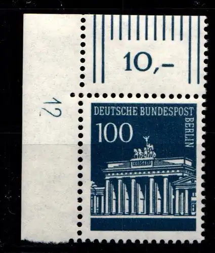 Berlin 290 DZ postfrisch Druckerzeichen #GF612