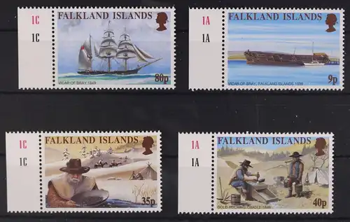 Falklandinseln 763-766 postfrisch Geschichte #GA842