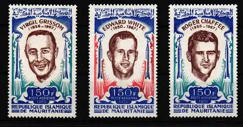 Mauretanien 411-413 postfrisch #GK615