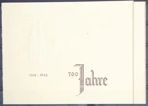 Alliierte Besetzung 69-72 gestempelt FDC Sonderstempel auf Schmuckkarte #GE897