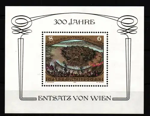 Österreich Block 6 postfrisch #GB929